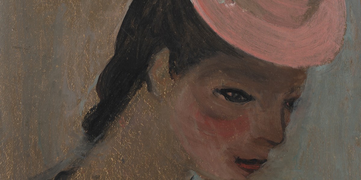 Portrait de femme au chapeau